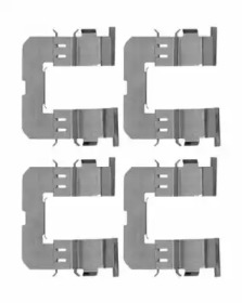 Комплектующие HELLA PAGID 8DZ 355 204-361