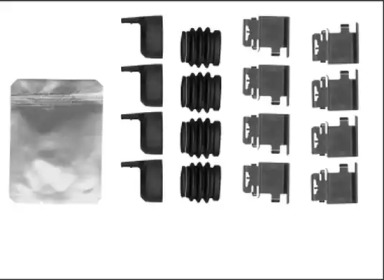 Комплектующие HELLA PAGID 8DZ 355 206-001