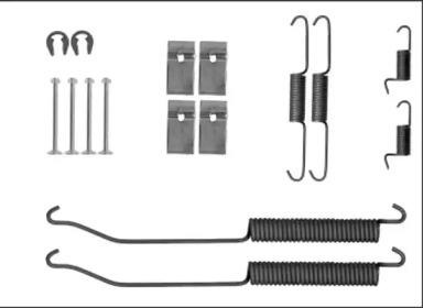 Комплектующие HELLA PAGID 8DZ 355 205-871