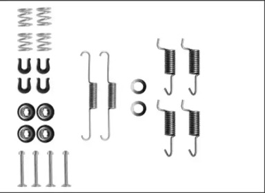 Комплектующие HELLA PAGID 8DZ 355 205-911