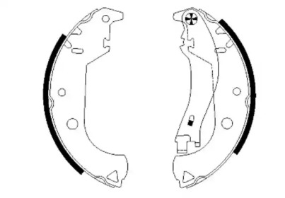 Комлект тормозных накладок HELLA PAGID 8DB 355 002-611