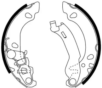 Комлект тормозных накладок HELLA PAGID 8DB 355 002-691