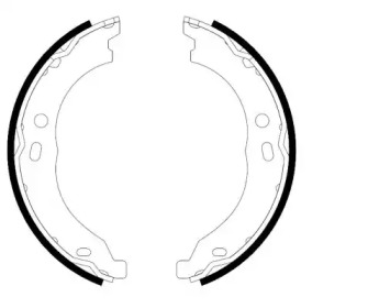 Комлект тормозных накладок HELLA PAGID 8DA 355 050-751