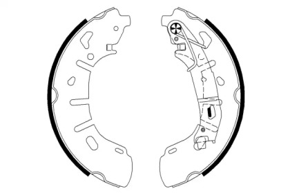 Комлект тормозных накладок HELLA PAGID 8DB 355 022-221