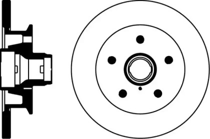 Тормозной диск HELLA PAGID 8DD 355 101-331