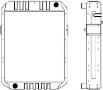 Теплообменник SAKURA Automotive 1191-0502