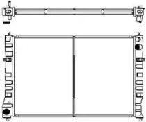 Теплообменник SAKURA Automotive 1301-0247