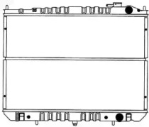 Теплообменник SAKURA Automotive 1341-0252