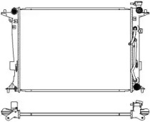 Теплообменник SAKURA Automotive 3221-8515