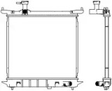 Теплообменник SAKURA Automotive 3341-8512