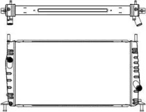 Теплообменник SAKURA Automotive 4302-1008