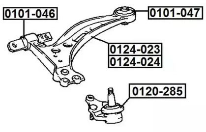 Подвеска ASVA 0101-047