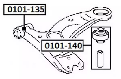 Подвеска ASVA 0101-135