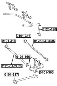 Подвеска ASVA 0101-166