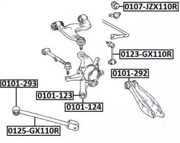 Подвеска ASVA 0101-292