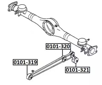 Подвеска ASVA 0101-319