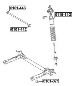 Подвеска ASVA 0101-443