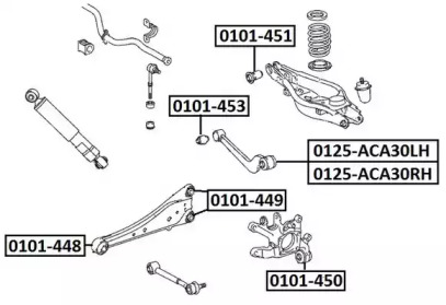 Подвеска ASVA 0101-449