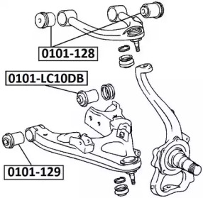 Подвеска ASVA 0101-LC10DB