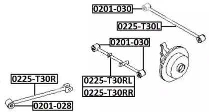 Подвеска ASVA 0201-030