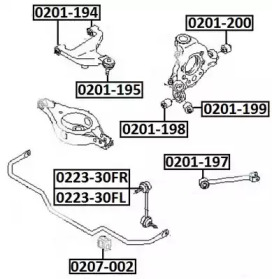 Подвеска ASVA 0201-194