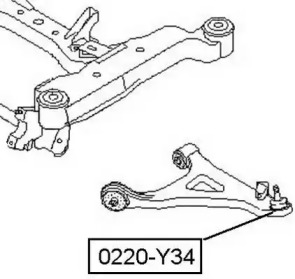 Шарнир ASVA 0220-Y34