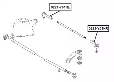 Шарнир ASVA 0221-Y61NR