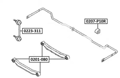 Стойка ASVA 0223-311