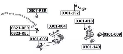 Подвеска ASVA 0301-004