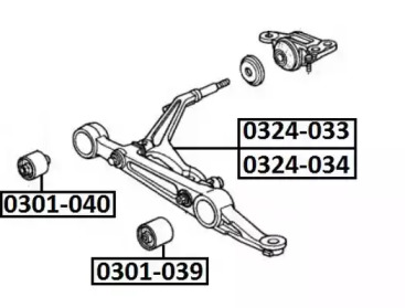 Подвеска ASVA 0301-039