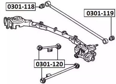 Подвеска ASVA 0301-119