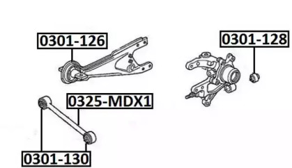 Подвеска ASVA 0301-130