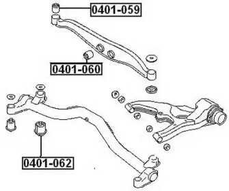 Подвеска ASVA 0401-059