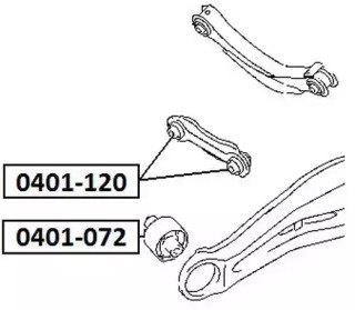 Подвеска ASVA 0401-120