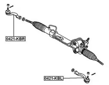 Шарнир ASVA 0421-KBL