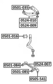 Подвеска ASVA 0501-035