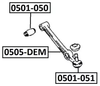 Подвеска ASVA 0501-050