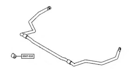 Втулка ASVA 0507-010