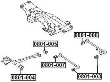 Подвеска ASVA 0801-007