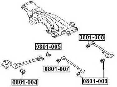 Подвеска ASVA 0801-008