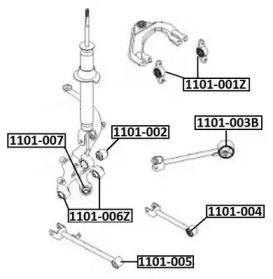 Подвеска ASVA 1101-007