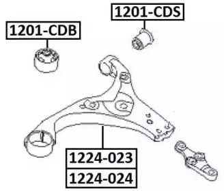 Подвеска ASVA 1201-CDB