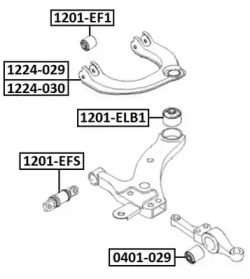 Подвеска ASVA 1201-ELB1