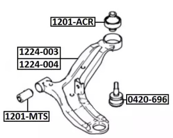 Подвеска ASVA 1201-MTS