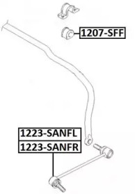 Стойка ASVA 1223-SANFL