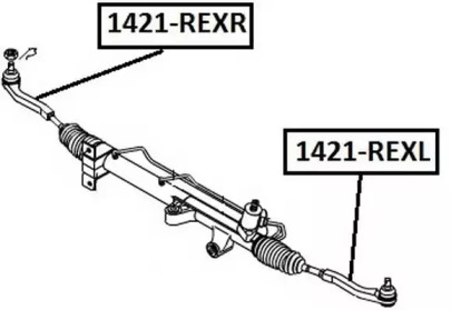 Шарнир ASVA 1421-REXL