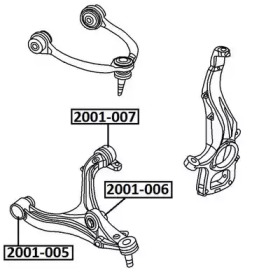 Подвеска ASVA 2001-005