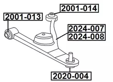 Подвеска ASVA 2001-014