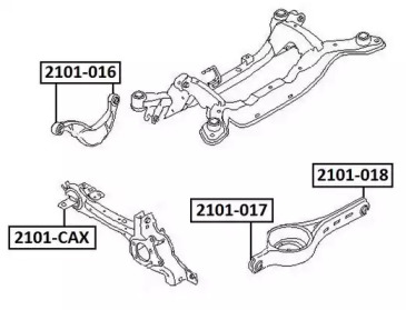 Подвеска ASVA 2101-017