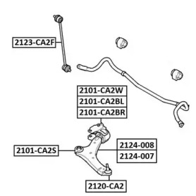 Подвеска ASVA 2101-CA2S